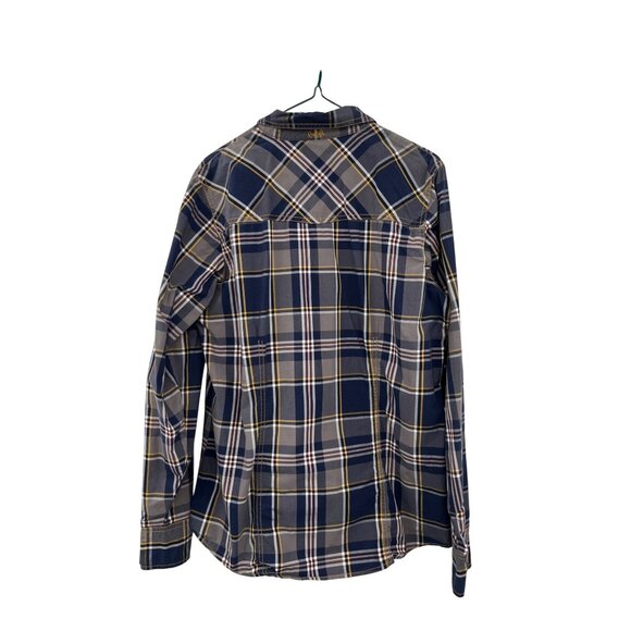 Cruel Girl Plaid Western Shirt Womens XL Used Snap Front 100% Cotton - Picture 2 of 16